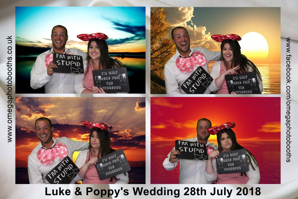 Luke & Poppy's Wedding | View more photos from the event at gallery.omegaphotobooths.co.uk/u/Omega-Photobooths/Luke-Poppys-Wedding